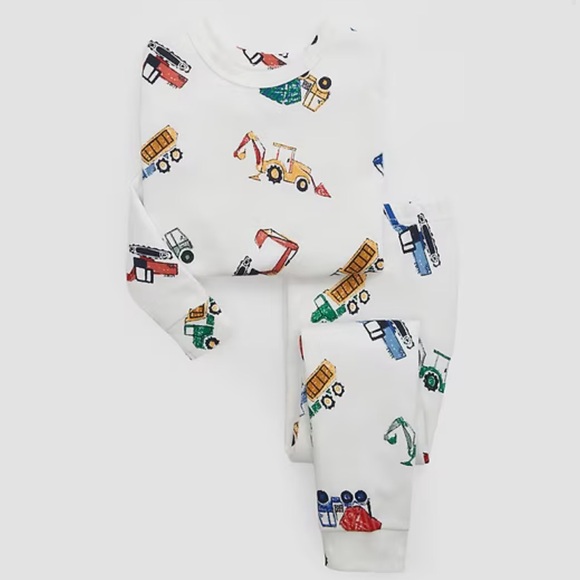 GAP Other - Gap NWT Organic Cotton Construction Pajamas size 2T